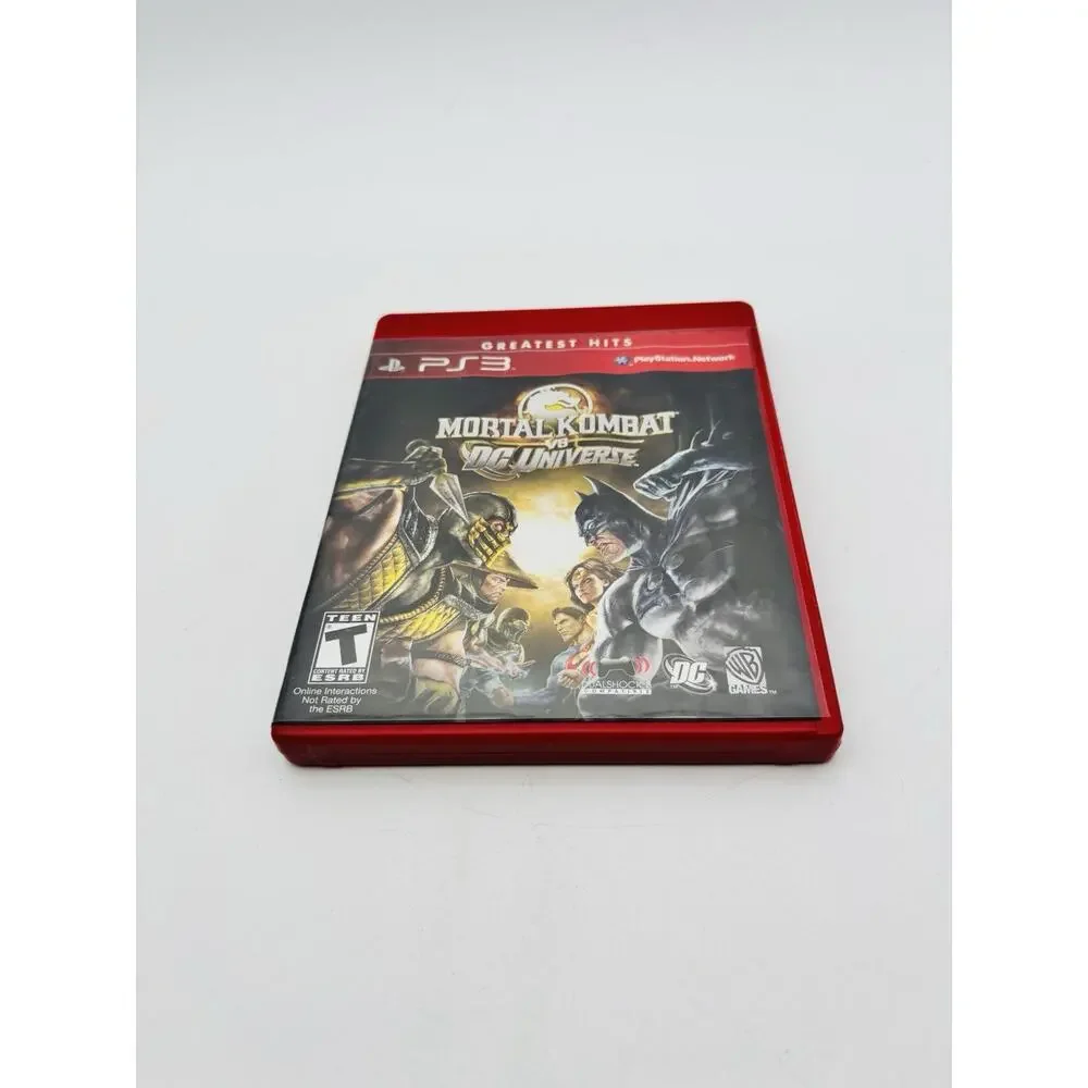 Mortal Kombat vs. DC Universe Sony PlayStation 3 PS3 Game Complete Tested Works